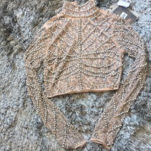 Brand new peace and love blouse